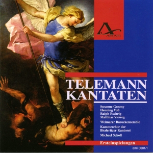 Telemann G P - Cantatas Twv 1:1328,1:1313,1:254 i gruppen CD / Klassisk hos Bengans Skivbutik AB (5633069)