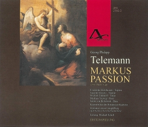 Telemann G P - St Marc Passion 1755 Twv 5:40 i gruppen CD / Klassisk hos Bengans Skivbutik AB (5633090)