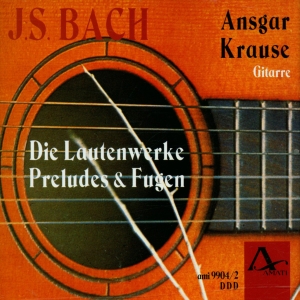 Bach J S - The Complete Works For Lute: Prelud i gruppen CD / Klassisk hos Bengans Skivbutik AB (5633093)