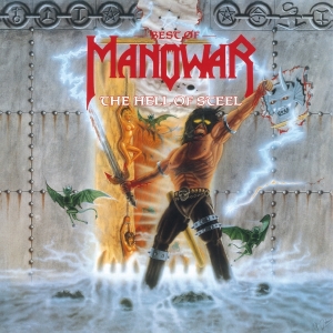 Manowar - The Hell Of Steel : Best Of Manowar (2LP Black) i gruppen VINYL hos Bengans Skivbutik AB (5633591)