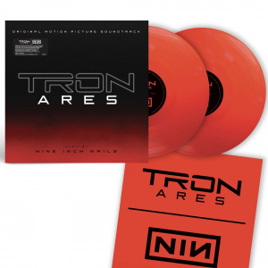 Nine Inch Nails - Tron: Ares (Transparent Red 2LP + Poster Edition) i gruppen VINYL / Kommende / Film-Musikkkal hos Bengans Skivbutik AB (5633656)