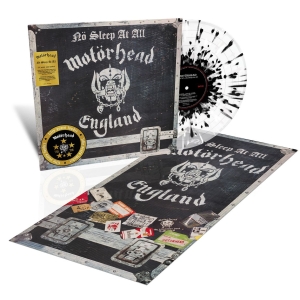 Motörhead - No Sleep At All (50th Anniversary Clear Splatter Vinyl) i gruppen VI TIPSER / Fredagsutgivelser / 2025-08-29 hos Bengans Skivbutik AB (5633725)