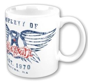 Aerosmith - Property Of Logo Boxed Mug i gruppen MERCHANDISE / Kopp / Heavy Metal hos Bengans Skivbutik AB (5634051)