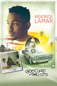 Kendrick Lamar  - Go Kid Mad City 91,5 X 61 Cm i gruppen Merchandise hos Bengans Skivbutik AB (5634269)
