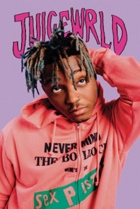 Juice Wrld - Never Mind 91,5 X 61 Cm i gruppen Merchandise hos Bengans Skivbutik AB (5634270)