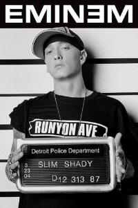 Eminem - Mugshot 91,5 X 61 Cm i gruppen Merchandise hos Bengans Skivbutik AB (5634275)
