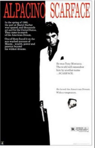 Movie Poster - Scarface 91,5 X 61 Cm i gruppen Merchandise hos Bengans Skivbutik AB (5634295)