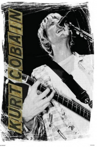 Kurt Cobain - Live 91,5 X 61 Cm i gruppen Merchandise hos Bengans Skivbutik AB (5634298)