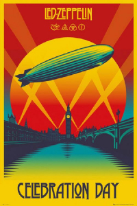Led Zeppelin  - Celebration Day 91,5 X 61 Cm i gruppen Merchandise hos Bengans Skivbutik AB (5634339)