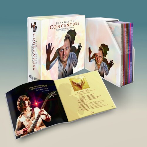 John Wetton - Concentus - The John Wetton Live Co i gruppen CD / Pop-Rock hos Bengans Skivbutik AB (5634493)