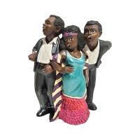 Jazzfigur - Vokaltrio (Höjd Ca 12Cm) i gruppen MERCHANDISE / Accessoarer /  hos Bengans Skivbutik AB (5634848)