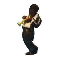 Jazzfigur - Trumpet (Höje Ca 12Cm) i gruppen MERCHANDISE / Accessoarer /  hos Bengans Skivbutik AB (5634915)