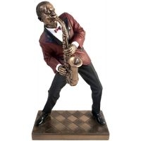 Jazz Statyett - Altsaxofon (Höjd Ca 26Cm) i gruppen MERCHANDISE / Accessoarer /  hos Bengans Skivbutik AB (5634971)