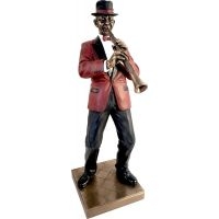 Jazz Statyett - Klarinett (Höjd Ca 31Cm) i gruppen MERCHANDISE / Accessoarer /  hos Bengans Skivbutik AB (5634973)