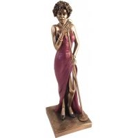 Jazz Statyett - Sångerska (Höjd Ca 30Cm) i gruppen MERCHANDISE / Accessoarer /  hos Bengans Skivbutik AB (5634976)