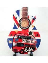 Beatles - Minigitarr Tribute (Höjd Ca 25Cm) i gruppen MERCHANDISE / Accessoarer / Pop-Rock hos Bengans Skivbutik AB (5635154)