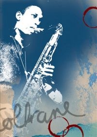 Coltrane John - Konsttryck (Storlek Ca 30X40cm) i gruppen MERCHANDISE / Accessoarer /  hos Bengans Skivbutik AB (5635306)