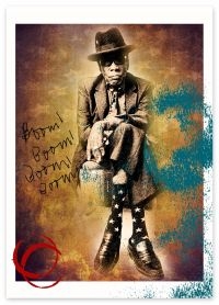 Hooker John Lee - Konsttryck (Storlek Ca 30X40cm) i gruppen MERCHANDISE / Accessoarer / Blues hos Bengans Skivbutik AB (5635309)