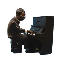 Jazzfigur - Piano (Höjd Ca 13Cm) i gruppen MERCHANDISE / Accessoarer /  hos Bengans Skivbutik AB (5635317)