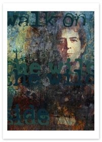Reed Lou - Konsttryck (Storlek Ca 30X40cm) i gruppen MERCHANDISE / Accessoarer / Pop-Rock hos Bengans Skivbutik AB (5635583)