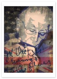 Mayall John - Konsttryck (Storlek Ca 30X40cm) i gruppen MERCHANDISE / Accessoarer / Blues hos Bengans Skivbutik AB (5635584)
