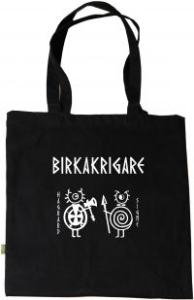 Viking Art Kollektion - Tygpåse Birkakrigare i gruppen MERCHANDISE / Accessoarer / Metal hos Bengans Skivbutik AB (5635590)