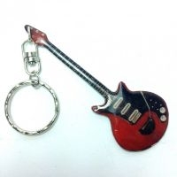 Queen - Nyckelring Brian May (Stål) i gruppen MERCHANDISE / Accessoarer / Metal hos Bengans Skivbutik AB (5635639)