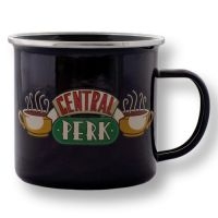 Friends - Emaljerad Mugg (0,5L.) i gruppen MERCHANDISE / Accessoarer / Film-Musikkkal hos Bengans Skivbutik AB (5635644)