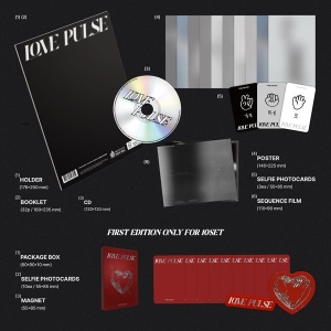 Treasure - Love Pulse i gruppen Minishops / K-Pop Minishops / TSalgSURE hos Bengans Skivbutik AB (5635683)