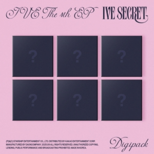 Ive  - Ive Secret (Digipack Ver.) (Random Ver.) i gruppen Minishops / K-Pop Minishops / IVE hos Bengans Skivbutik AB (5635692)