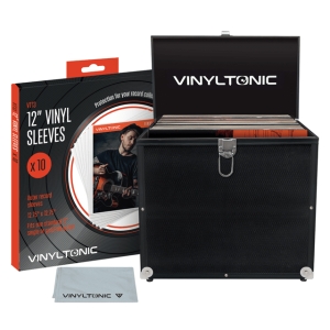 Vinyl Tonic - Black Lp Case (With Cloth & 10Pk Outer Sleeves) i gruppen VI TIPSER / Vinyltonic hos Bengans Skivbutik AB (5635808)