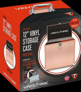 Vinyl Tonic - Rose Gold Lp Case (With Cloth & 10Pk Sleeves) i gruppen VI TIPSER / Vinyltonic hos Bengans Skivbutik AB (5635810)