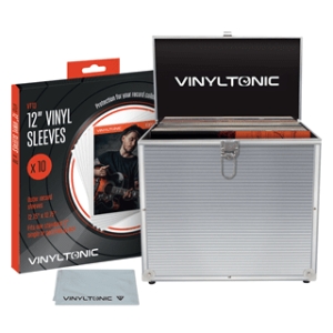 Vinyl Tonic - Silver Lp Case (With Cloth & 10Pk Outer Sleeves) i gruppen VI TIPSER / Vinyltonic hos Bengans Skivbutik AB (5635811)