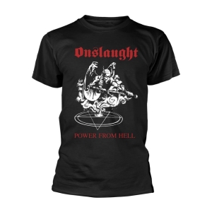 Onslaught - T/S Power From Hell (Xl) i gruppen MERCHANDISE / T-shirt / Heavy Metal hos Bengans Skivbutik AB (5635906)