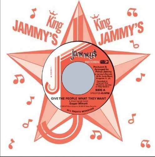 Sugar Minott & Prince Jammy - Give The People / Brothers Of Blade i gruppen VINYL / Reggae hos Bengans Skivbutik AB (5635969)
