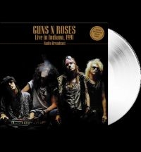 Guns N' Roses - Live In Indiana 1991 Radio (White) i gruppen VINYL / Metal hos Bengans Skivbutik AB (5636941)