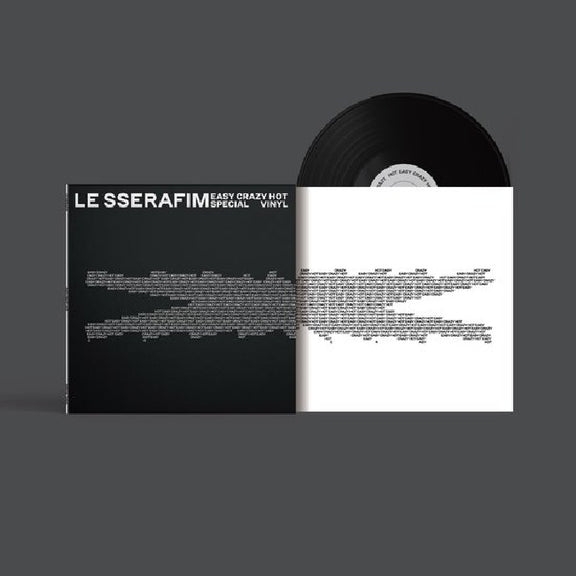 Le Sserafim - Easy-Crazy-Hot (Special Vinyl Black) i gruppen VINYL / Toppselgere hos Bengans Skivbutik AB (5637089)