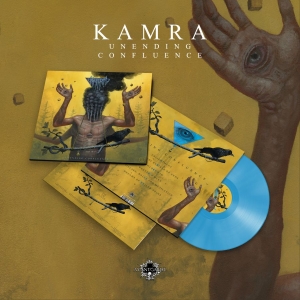 Kamra - Unending Confluence (Blue Vinyl Lp) i gruppen VI TIPSER / Fredagsutgivelser / 2025-11-07 hos Bengans Skivbutik AB (5637112)