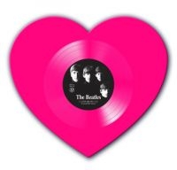 Beatles - Love Me Do (Heart Shaped Pink Vinyl i gruppen VINYL / Pop-Rock hos Bengans Skivbutik AB (5637158)