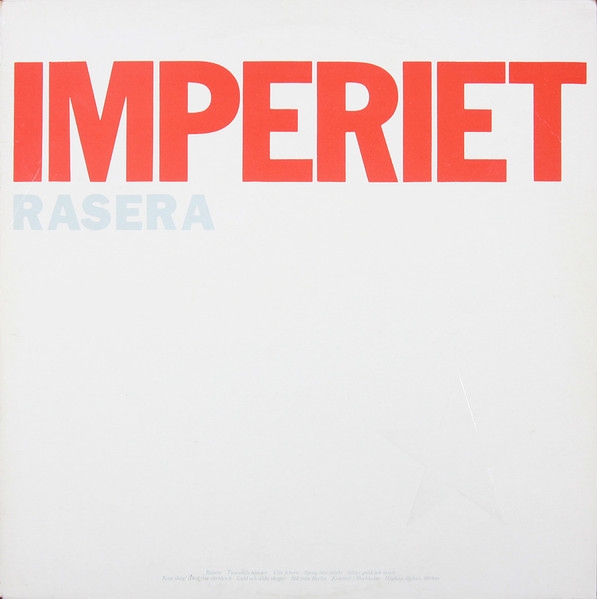 Imperiet - Rasera i gruppen VINYL / Toppselgere hos Bengans Skivbutik AB (5637419)