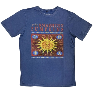 Smashing Pumpkins - Sun Box Stone Wash Uni Denim T-Shirt  (XL) i gruppen MERCHANDISE / T-shirt / Pop-Rock hos Bengans Skivbutik AB (5637579)