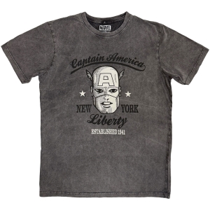 Marvel - Captain America Est. 1941 Stone Wash Uni Char T-Shirt i gruppen MERCHANDISE / T-shirt / Film-Musikkkal hos Bengans Skivbutik AB (5637622r)