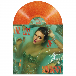 Taylor Swift - The Life Of A Showgirl (Sweat And Vanilla Perfume Portofino Orange Glitter Vinyl) i gruppen VI TIPSER / Bengans Personal tipser / Nellie recommends hos Bengans Skivbutik AB (5637642)