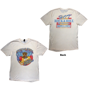 Reo Speedwagon - Kansas Uni Natrl T-Shirt i gruppen MERCHANDISE / T-shirt / Pop-Rock hos Bengans Skivbutik AB (5637708r)