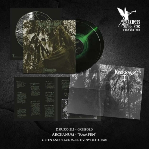 Arckanum - Kampen (2 Lp Green/Black Marbled Vi i gruppen VI TIPSER / Fredagsutgivelser / 2025-12-05 hos Bengans Skivbutik AB (5637756)