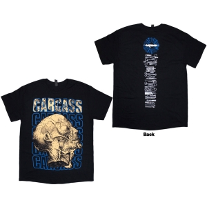 Carcass - Necro Head Uni Bl T-Shirt i gruppen MERCHANDISE / T-shirt / Metal hos Bengans Skivbutik AB (5637938r)
