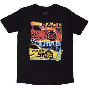 Disney - Cars Race Time Uni Bl T-Shirt i gruppen MERCHANDISE / T-shirt / Film-Musikkkal hos Bengans Skivbutik AB (5637943r)
