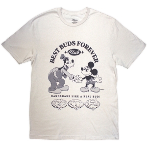 Disney - Mm Best Buds Forever Club Uni Natrl T-Shirt i gruppen MERCHANDISE / T-shirt / Film-Musikkkal hos Bengans Skivbutik AB (5637951r)