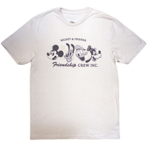 Disney - Mm Friendship Crew Inc Uni Natrl T-Shirt i gruppen MERCHANDISE / T-shirt / Film-Musikkkal hos Bengans Skivbutik AB (5637952r)