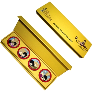 Beatles - Yellow Submarine Portholes Pin Badge Set i gruppen MERCHANDISE / Merch / Pop-Rock hos Bengans Skivbutik AB (5638288)